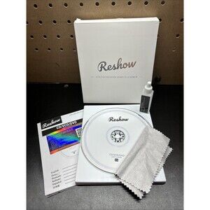 Reshow Laser Lens Disc Cleaner kit for CD & DVD 1 Bottles of Cleaning Fluid)
